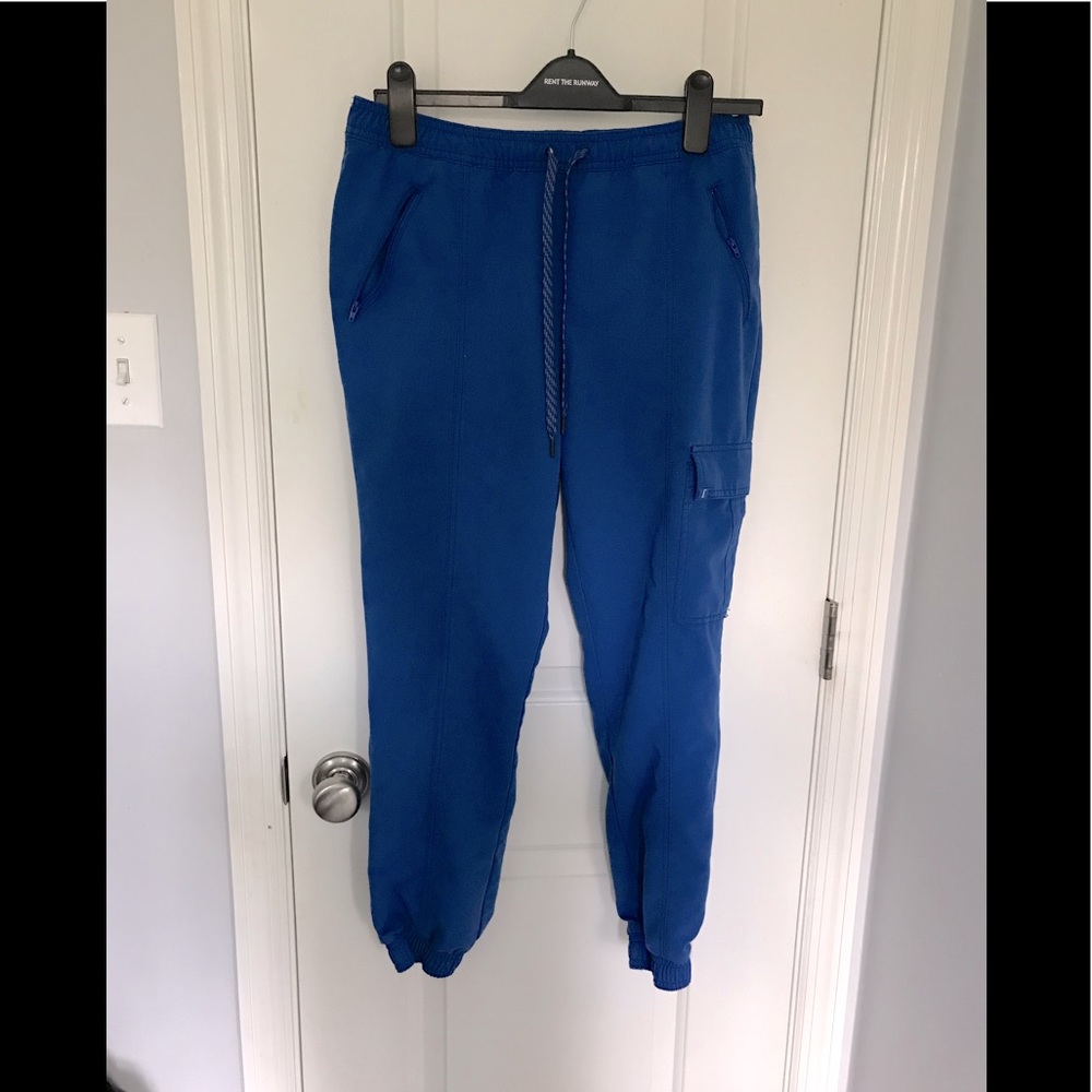 Jaanuu Medium Petite Royal Blue Women’s Essential Jogger Pant GUC